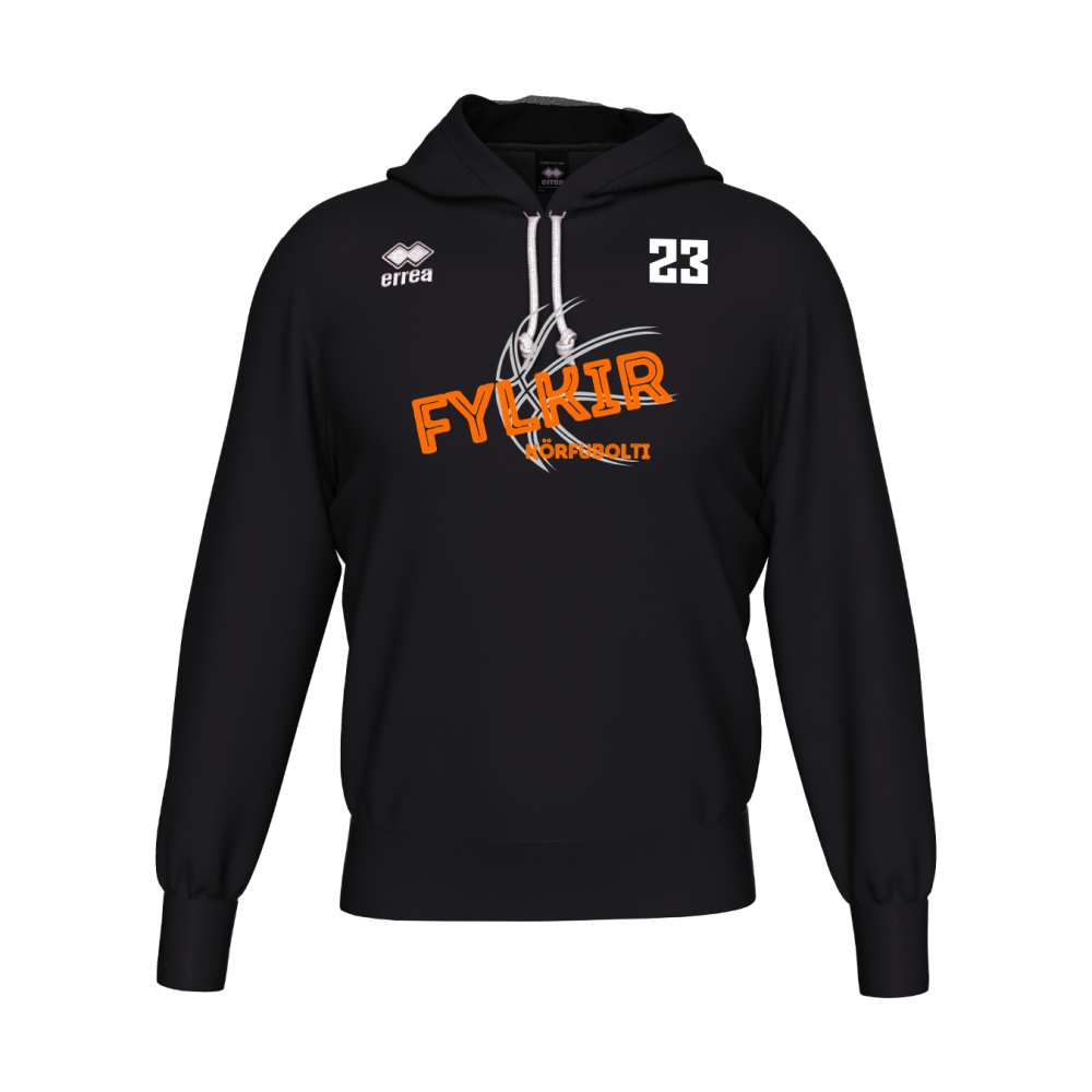 Fylkir - Hettupeysa - Warren - Svört - Fylkir | Körfubolti