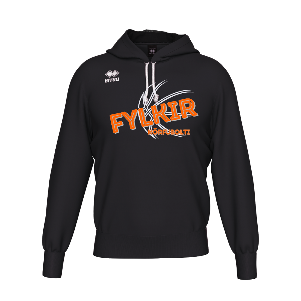Fylkir - Hettupeysa - Warren - Svört - Fylkir | Körfubolti